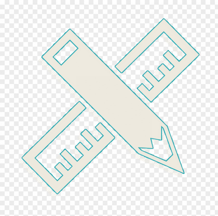 Ruler Icon Education Academic 2 PNG
