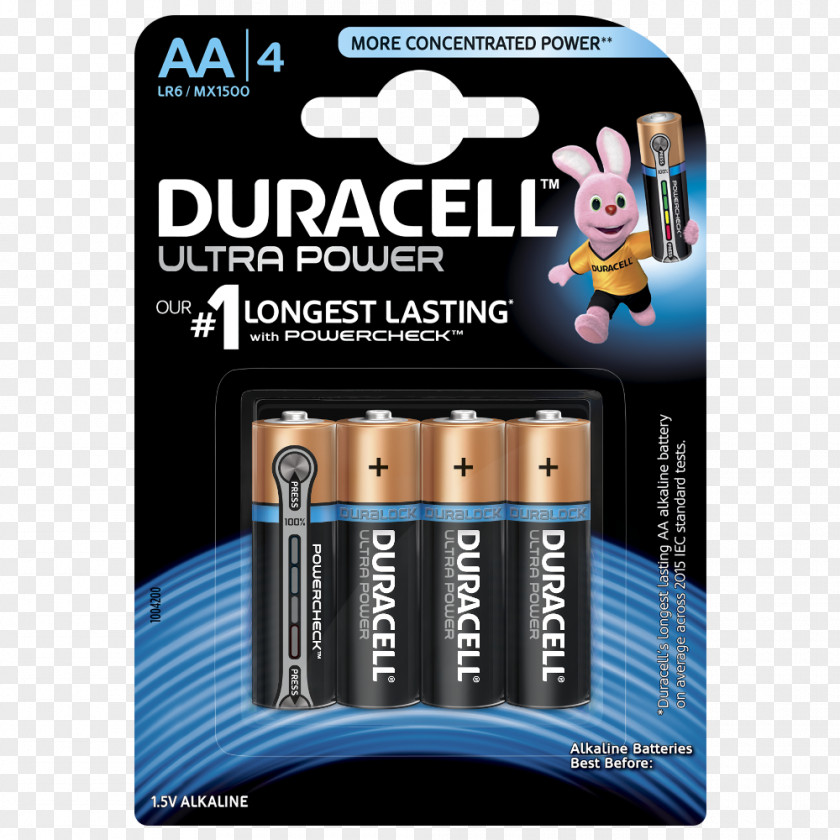Aa Battery AAA Duracell Alkaline Pack PNG