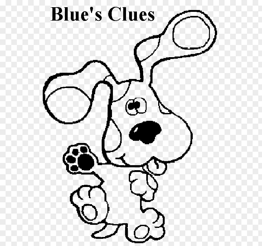Blues Clues Coloring Book Colors Everywhere! Magenta Blue PNG