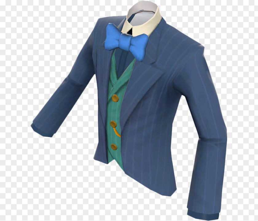 Bow Painted Team Fortress 2 Garry's Mod Polo Neck Suit Blazer PNG