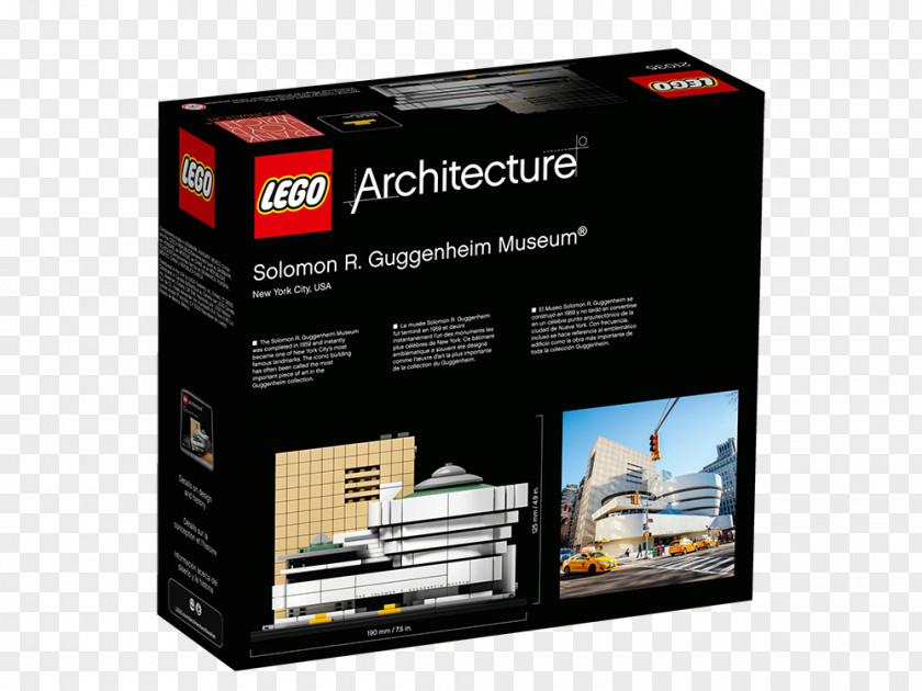 Building LEGO 21035 Architecture Solomon R. Guggenheim Museum Lego PNG