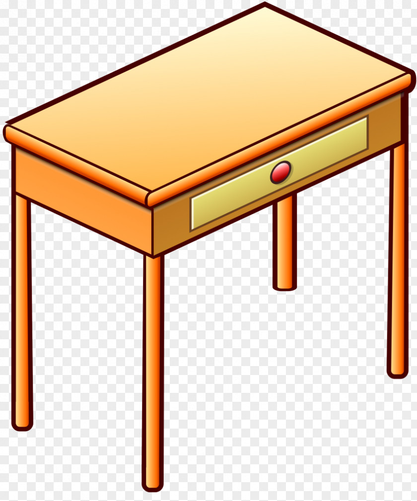 Four Corner Table Axonometry Cavalier Perspective Lijnperspectief PNG