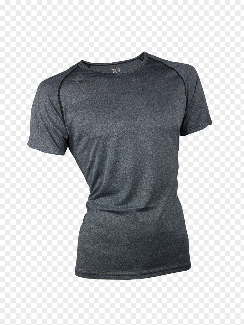 T-shirt Sleeveless Shirt Black Sportswear PNG