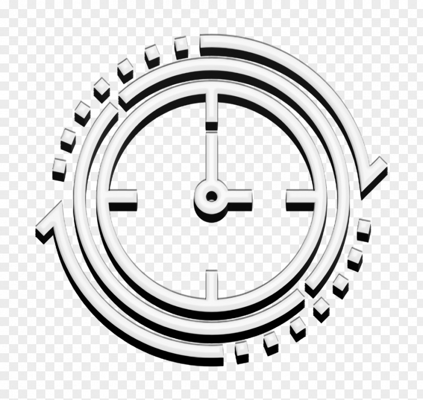 Time Management Icon Clock PNG