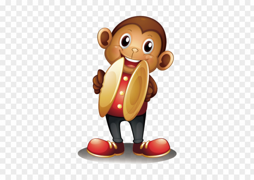 Vector Cartoon Monkey Royalty-free Clip Art PNG