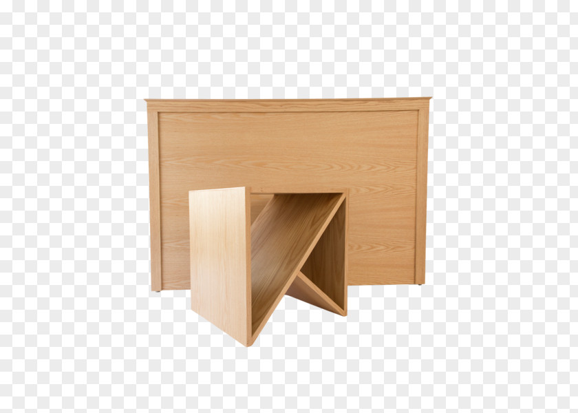 Angle Plywood Rectangle Drawer PNG