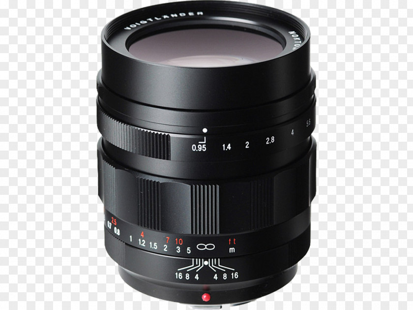 Camera Lens Voigtländer Nokton 50mm Micro Four Thirds System 10.5mm F/0.95 MFT Aspherical PNG