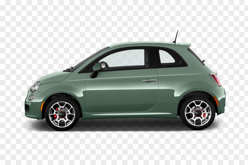 Fiat 2015 FIAT 500 2016 2017 Pop Car PNG