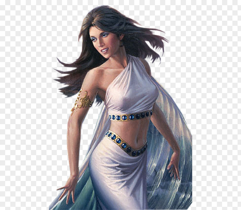 Goddess Amphitrite Poseidon Zeus Greek Mythology PNG