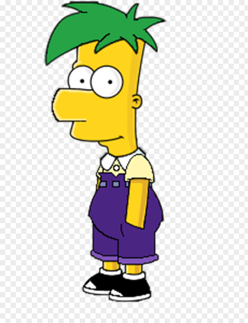 The Simpsons Movie Phineas Flynn Ferb Fletcher Pluto Candace Bart Simpson PNG