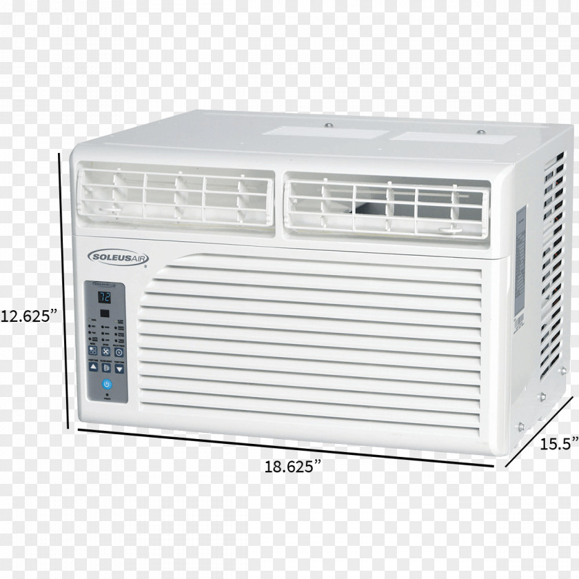 Window Air Conditioning British Thermal Unit Dehumidifier Airflow PNG