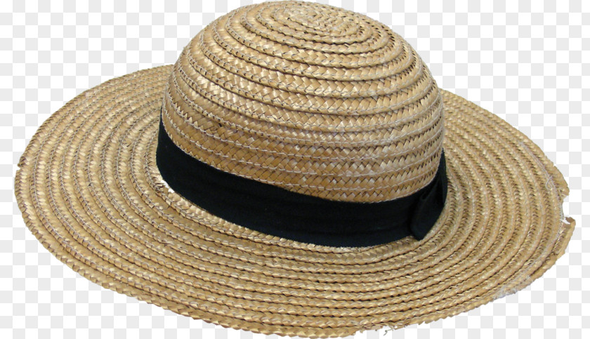 Caribbean Frame Straw Hat Clip Art PNG