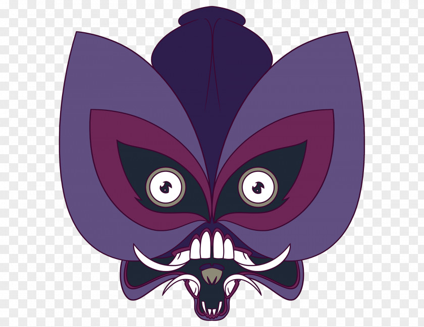 Illustration Cartoon Character Purple Animal PNG