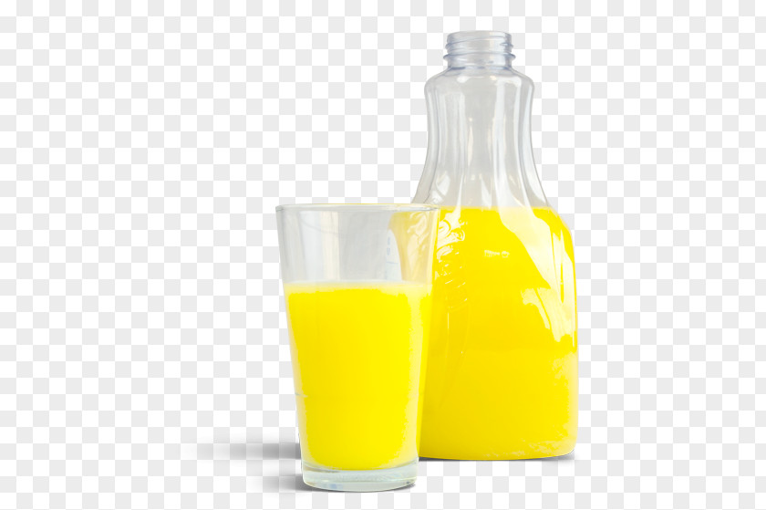 Juice Orange Drink Lemon Bottle PNG