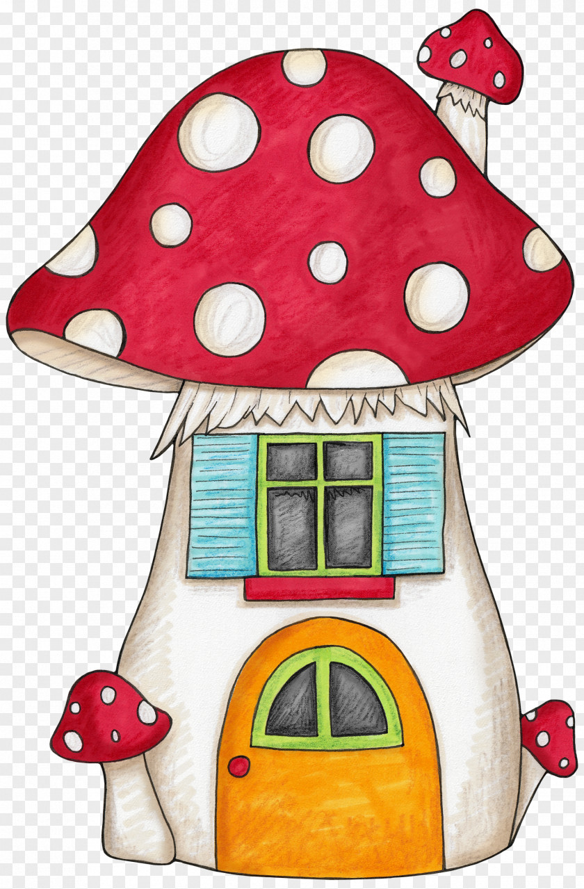 Mushroom Greeting & Note Cards Gnome Birthday Gift Paper PNG