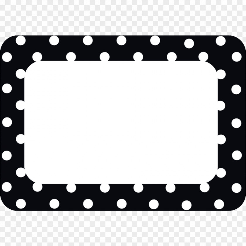 Name Plate Tag Polka Dot Label Plates & Tags Teacher PNG