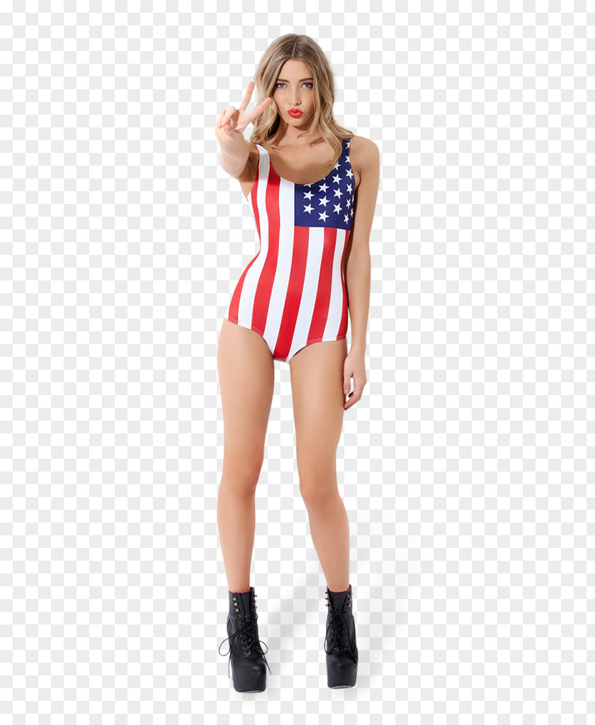 Skirts With Flag Of The United States One-piece Swimsuit Fashion PNG