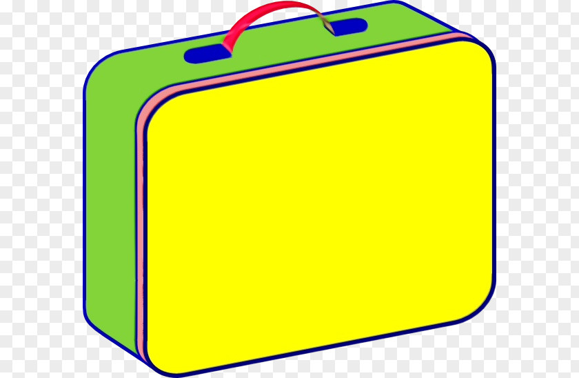 Suitcase Rectangle Background PNG