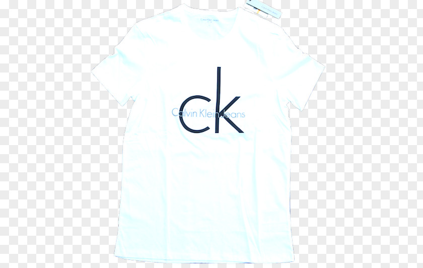 T-shirt Calvin Klein Collar Sleeve Neck PNG