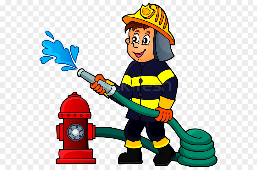 Firemen Firefighter Royalty-free Fire Engine Clip Art PNG