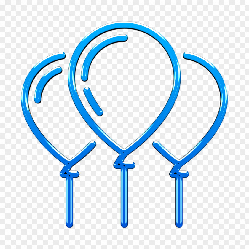 Birthday Icon Charity Set Ballons PNG