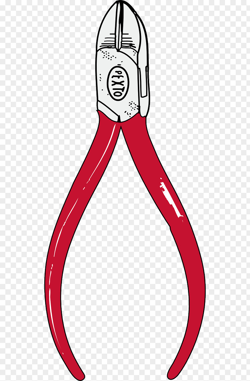 Pliers Diagonal Needle-nose Tool Clip Art PNG