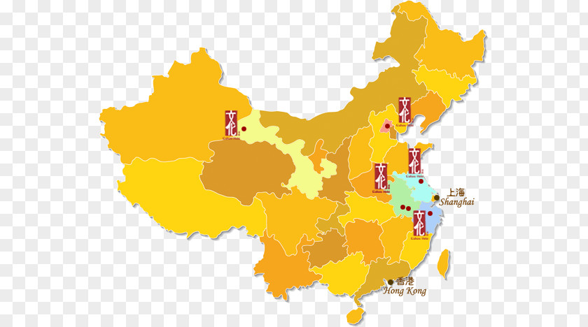Silk Road China Map Royalty-free PNG
