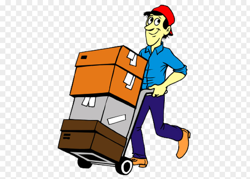 Truck Mover Van Box Relocation PNG