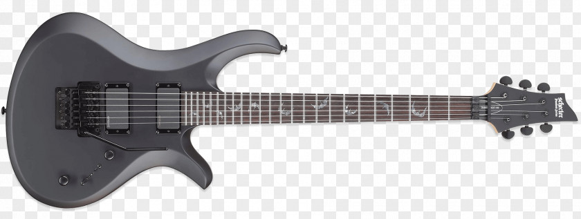 Electric Guitar Schecter Research Floyd Rose Bass PNG