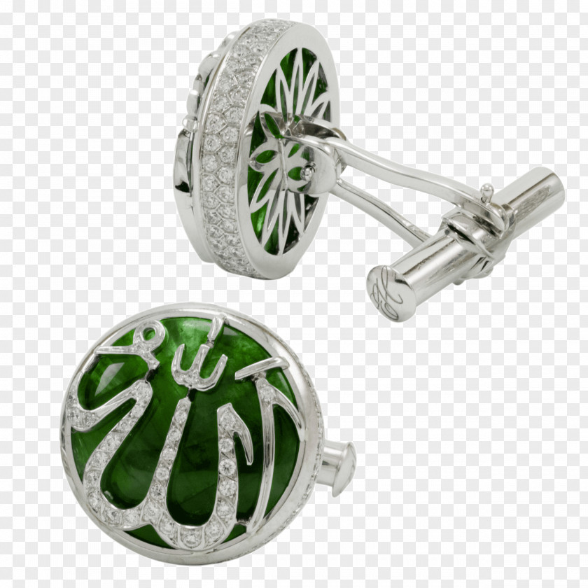 Silver Cufflink Body Jewellery PNG