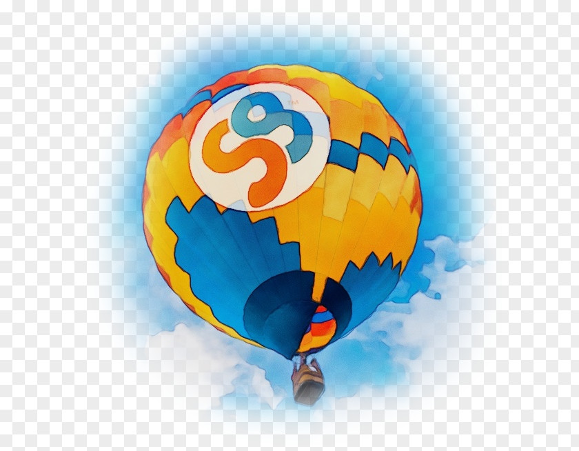 Vehicle Hot Air Ballooning Balloon Watercolor PNG