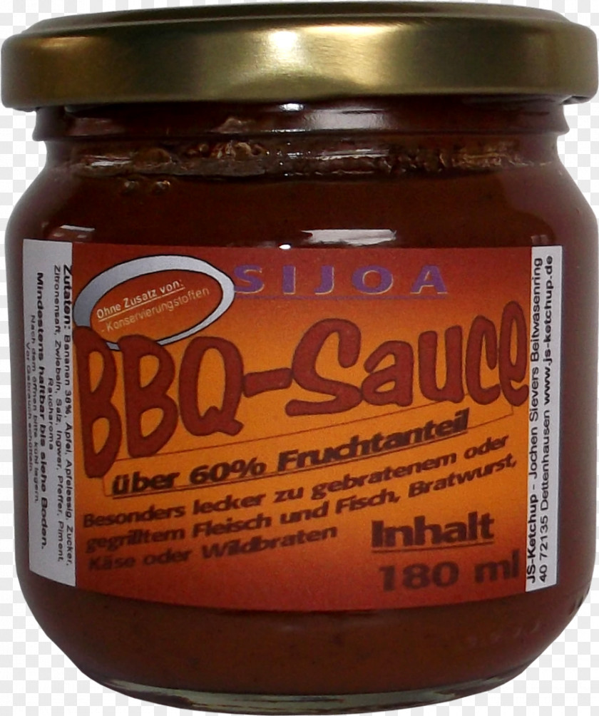 Barbeque Sauce Chutney Flavor Jam PNG
