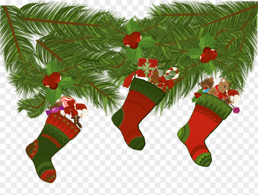 Christmas Decoration Stocking, Socks PNG