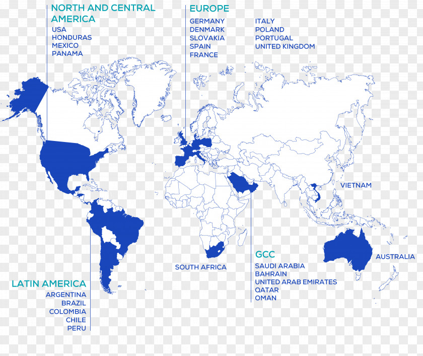 Latin America Map World Globe Mapa Polityczna PNG