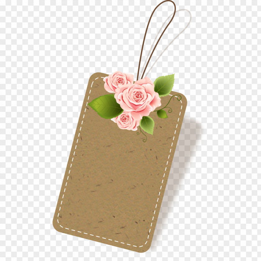 Peony Tag Creatives Paper Text PNG