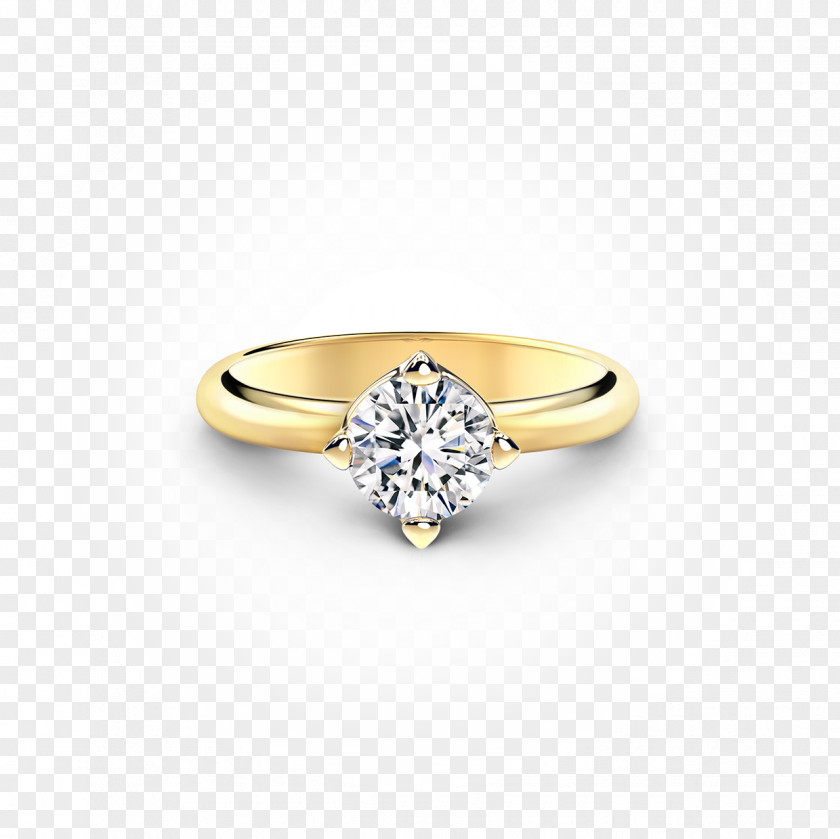 Ring Engagement Diamond Jewellery Gold PNG