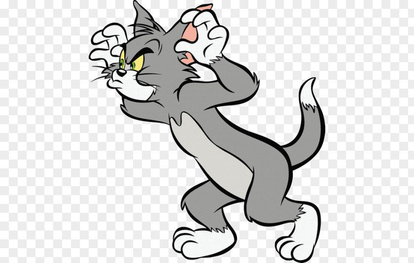 Tomcat Silhouette Tom Cat Jerry Mouse Nibbles And Image PNG