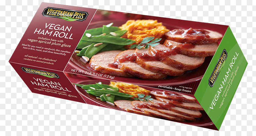 Veg. Roll Back Bacon Vegetarian Cuisine Ham Tofurkey Veganism PNG