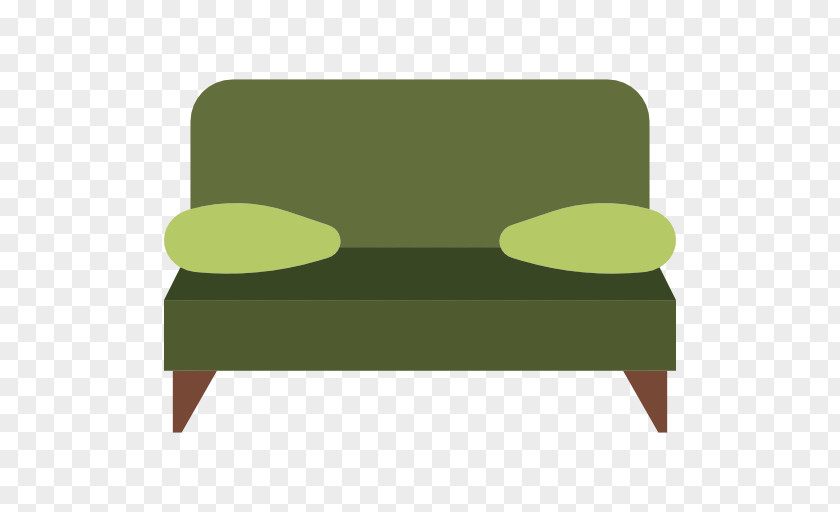 A Green Sofa Table Couch Furniture PNG
