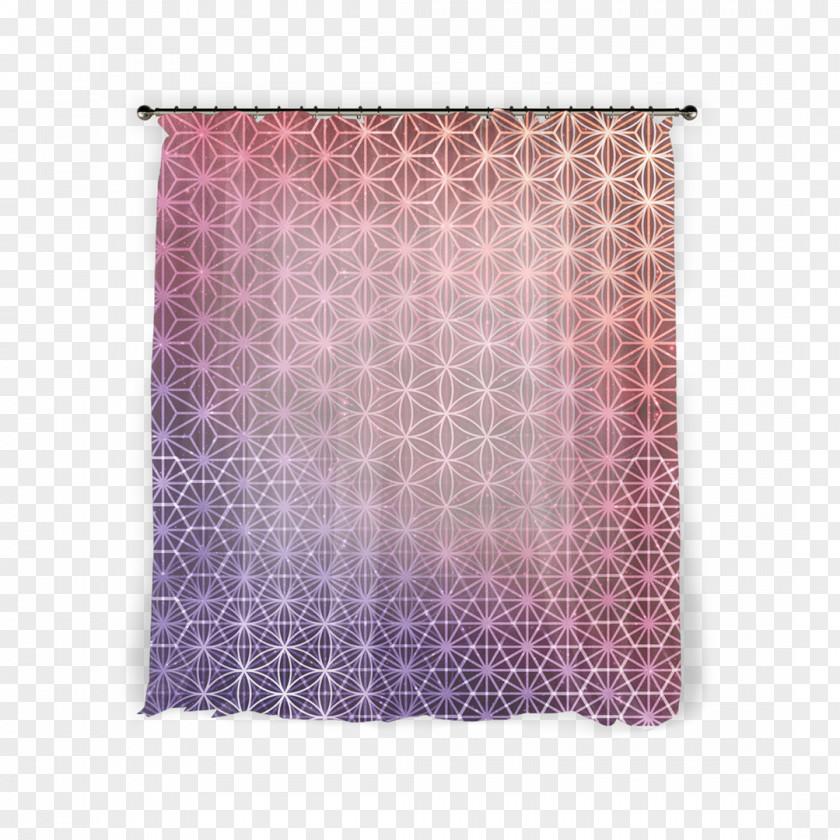 Cosmic Nebula Curtain & Drape Rails Aqua Teal Textile PNG
