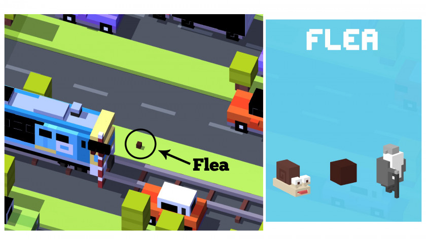 Crossy Road Disney Forget-Me-Not Game Transport PNG