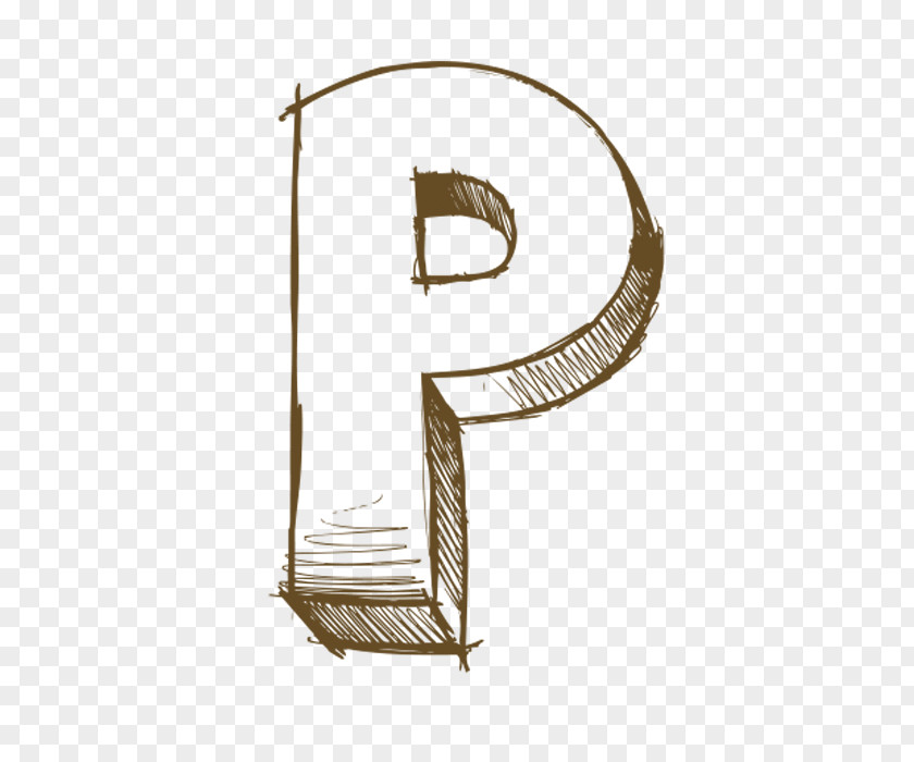 Hand Painted Letters P Letter À PNG