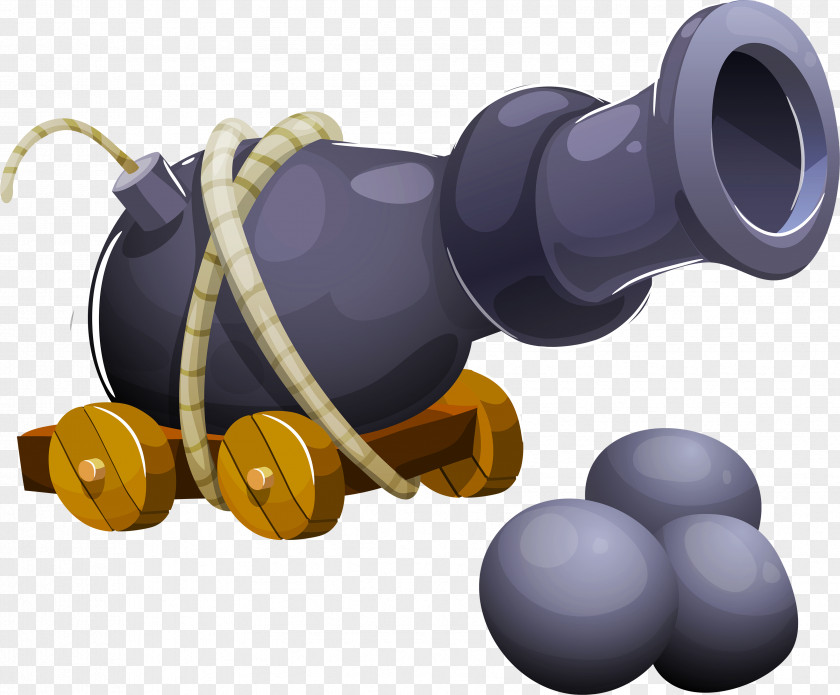 Binocular Pirate Cannon Artillery Clip Art PNG