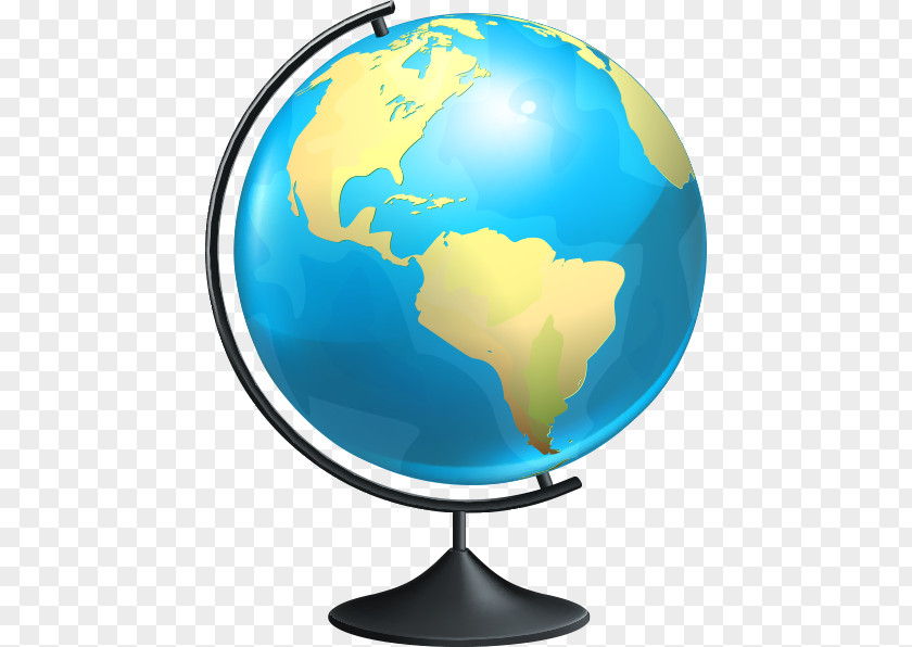 Cartoon Globe Clip Art PNG