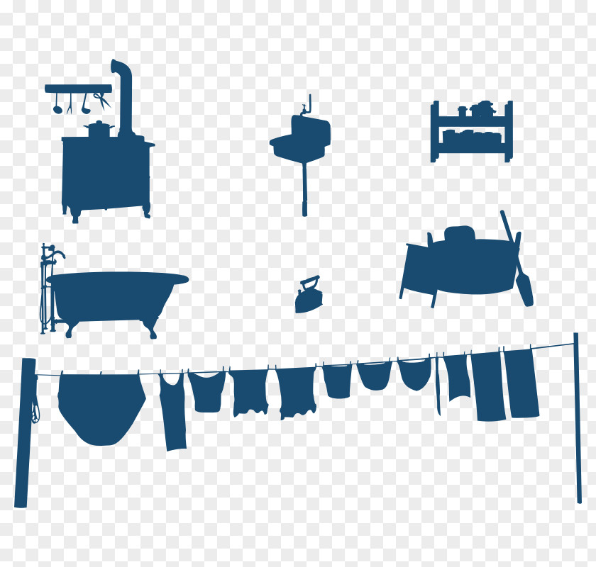 Chores Pictures Clothes Line Washing Clip Art PNG