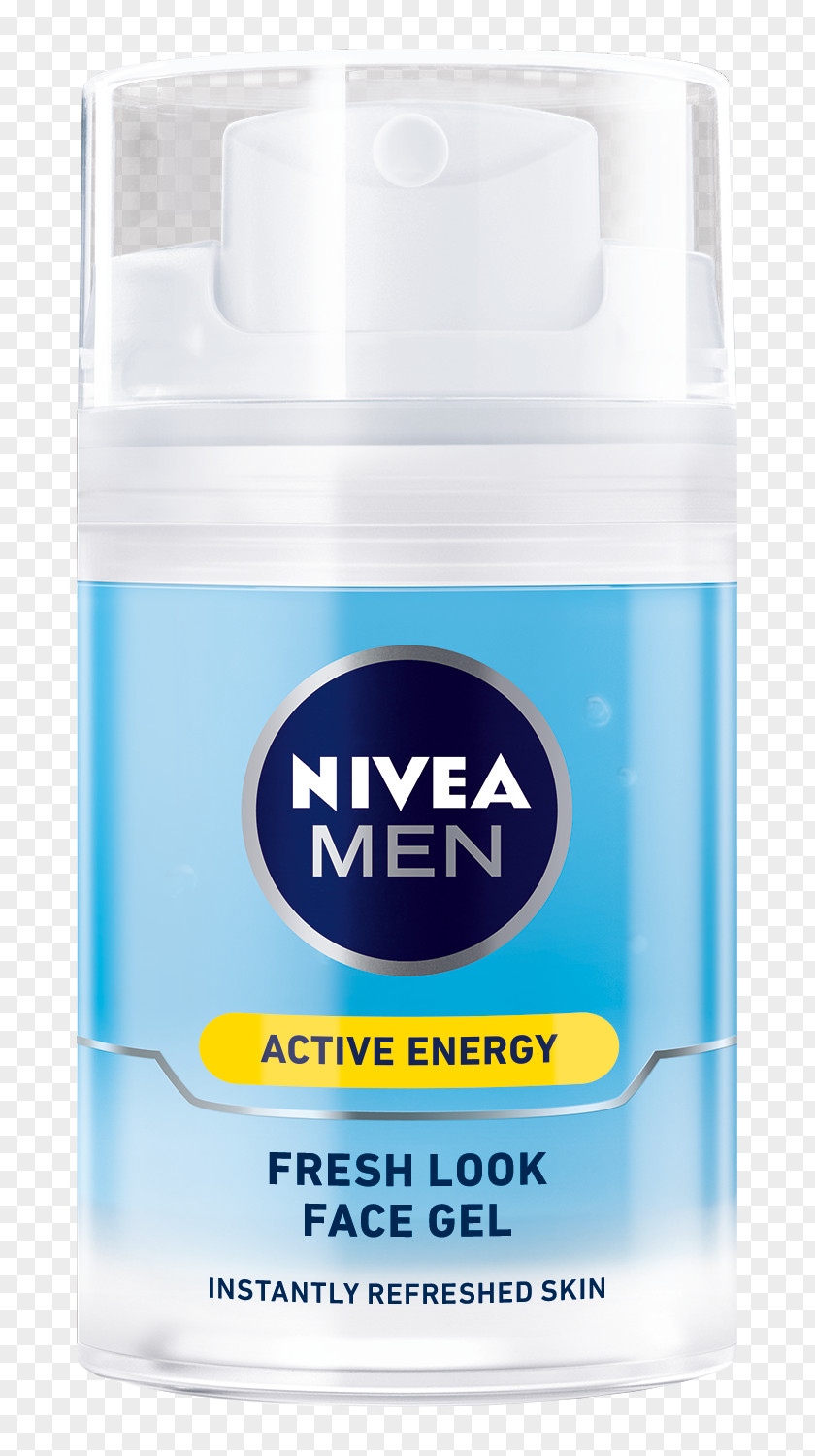 Face NIVEA Men Active Energy Gesichtspflege Creme Cleanser Gel PNG