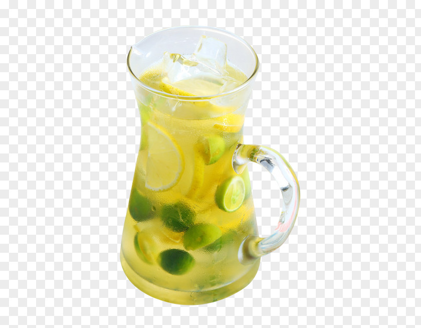 Fresh Orange Lemon Tea Drink Fresca PNG