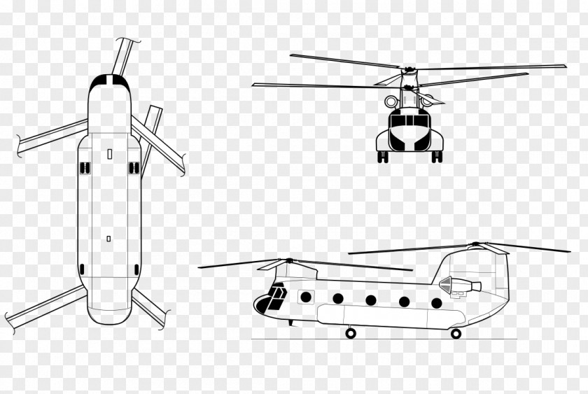 Helicopter Boeing CH-47 Chinook Rotor Vertol CH-46 Sea Knight AH-64 Apache PNG