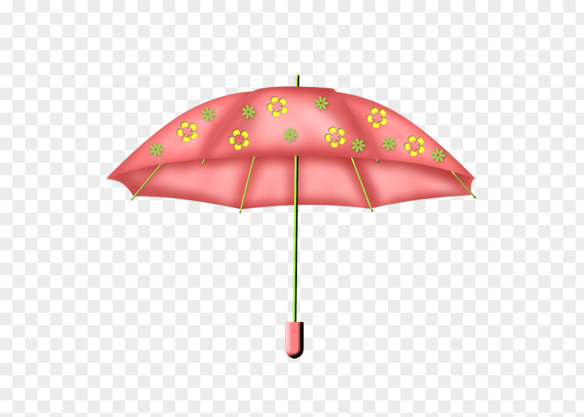 Pink Flower Umbrella Clip Art PNG