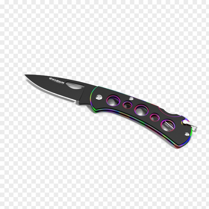 Rainbow Folding Knife Throwing PNG
